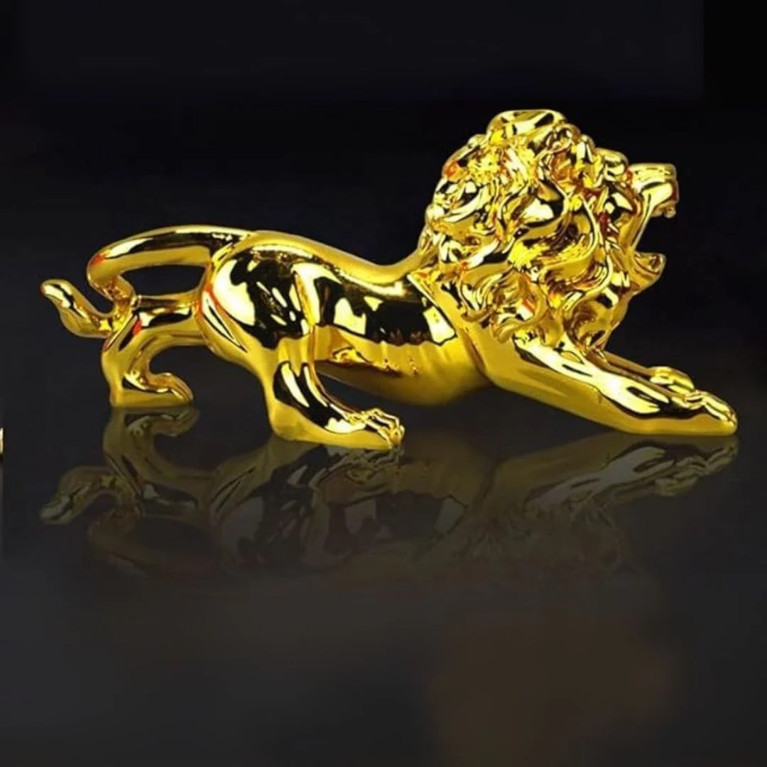 Resin Wild Cat Sculpture | Luxury Home Décor &amp; Office Showpiece - Image 3