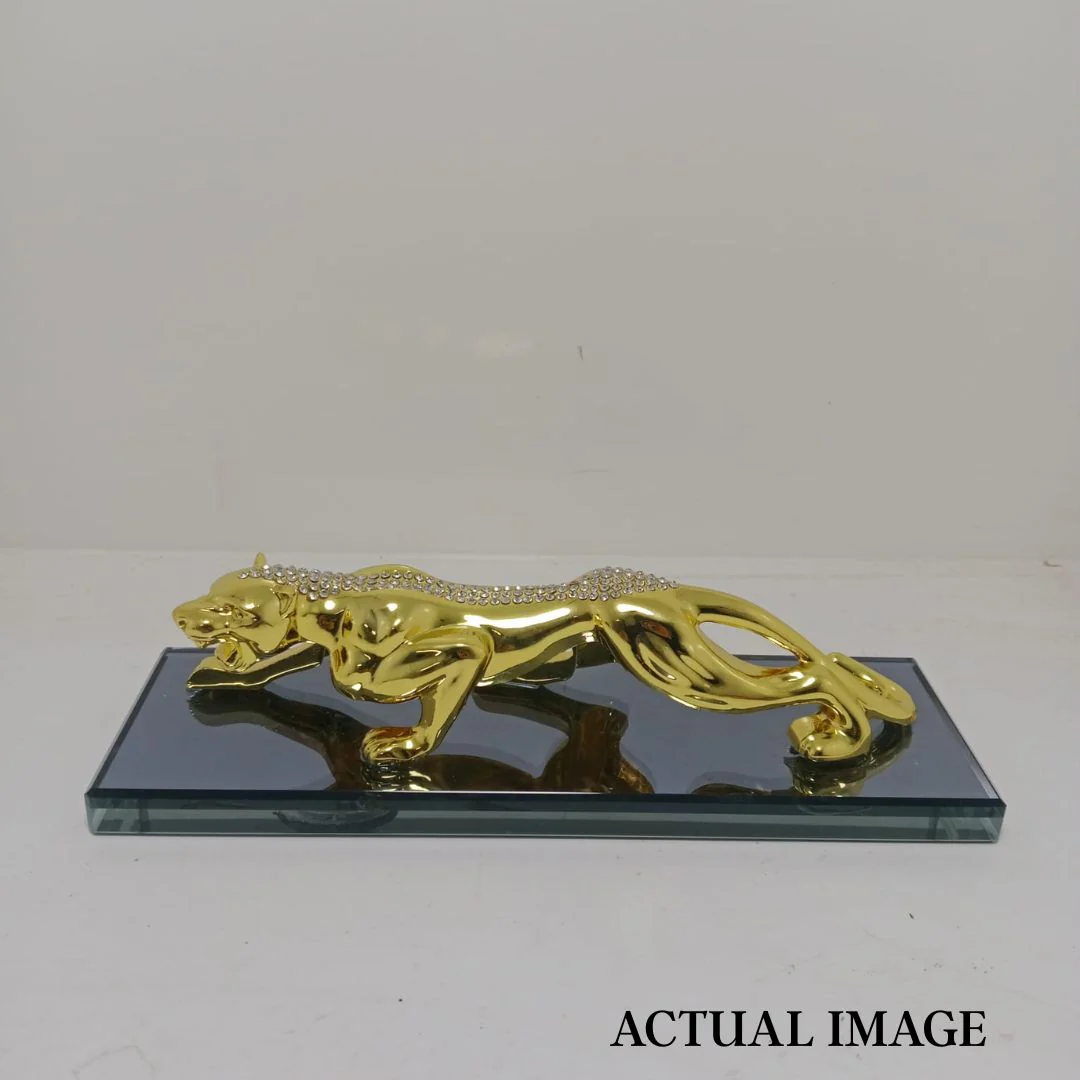 Resin Wild Cat Sculpture | Luxury Home Décor &amp; Office Showpiece - Image 8