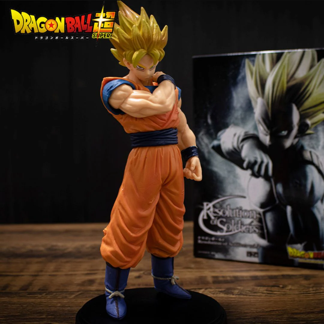 Resolution of Soldiers Figurine | Super Saiyan Son Goku - Dragon Ball Z