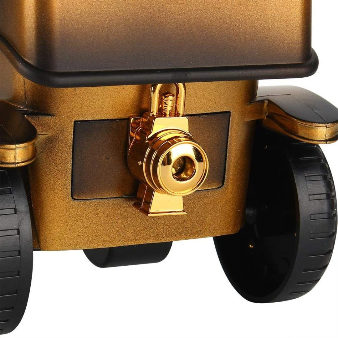 Retro Vehicle Music Box – Wind-Up Moving Vintage Car Model - Image 5