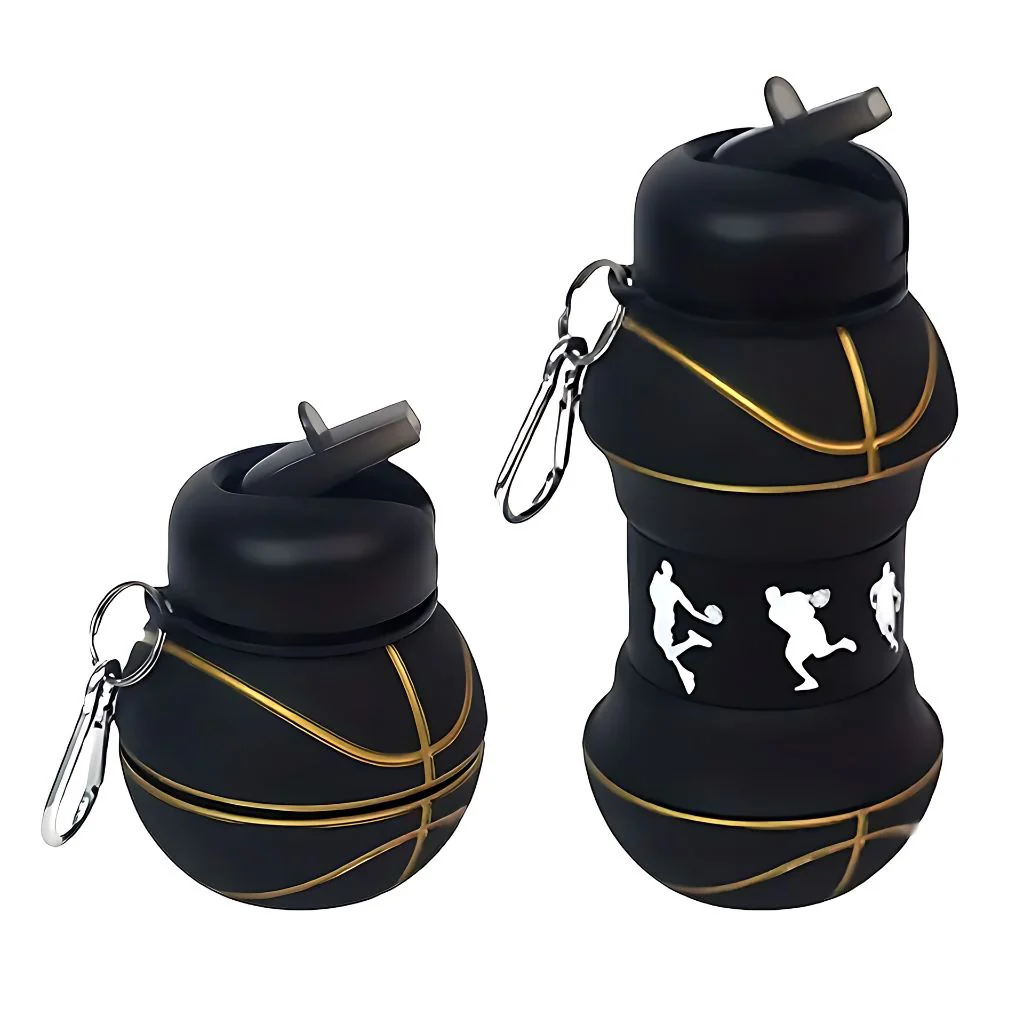 Roll the Ball Bottle | Expandable Silicone Bottle for Sports Lovers - Image 2