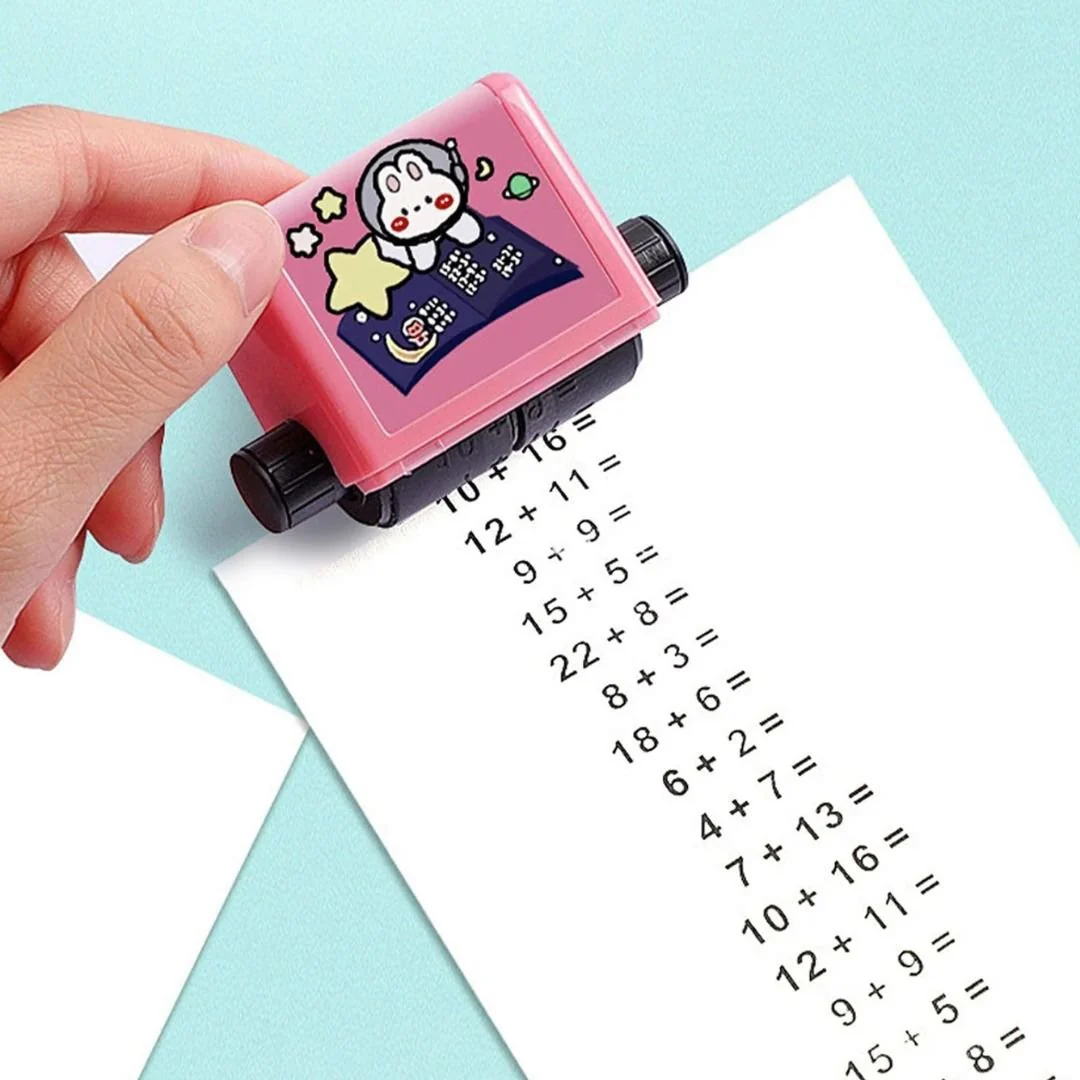 Roller Stamp | Addition and Subtraction Educational Roller Stamp | [Maths Learning Tool]