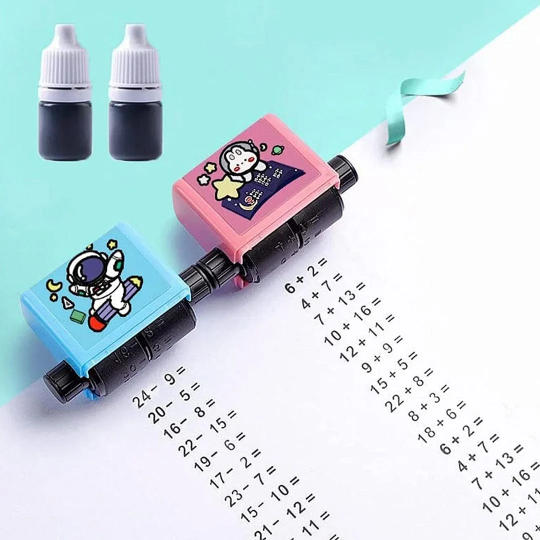 Roller Stamp | Addition and Subtraction Educational Roller Stamp | [Maths Learning Tool] - Image 3