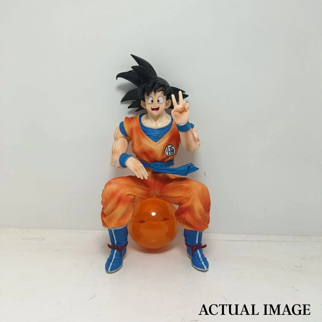 Saiyan Chill Mode –Dragon Ball Z Sitting Figures | Collectible Anime Decor - Image 4
