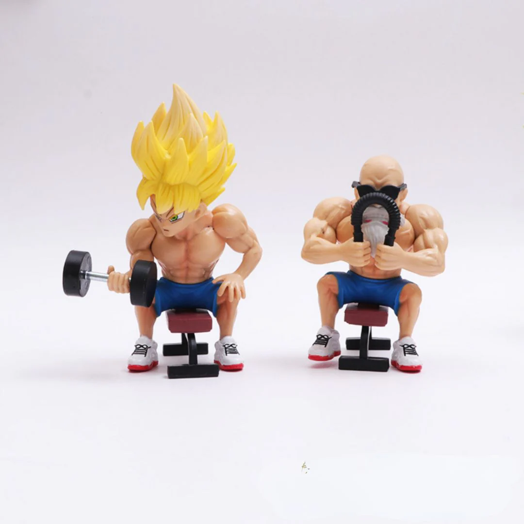 Saiyan Sweat Session Figurines | Dragon Ball Z Workouts Figurines - Image 4