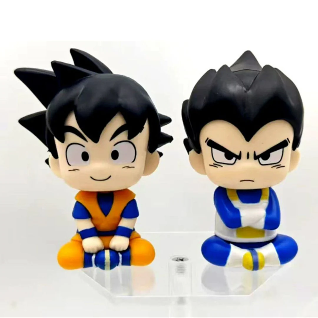 Chibi Saiyan Warrior PVC Collectibles | Dragon Ball Z Sitting Figurines - Image 2