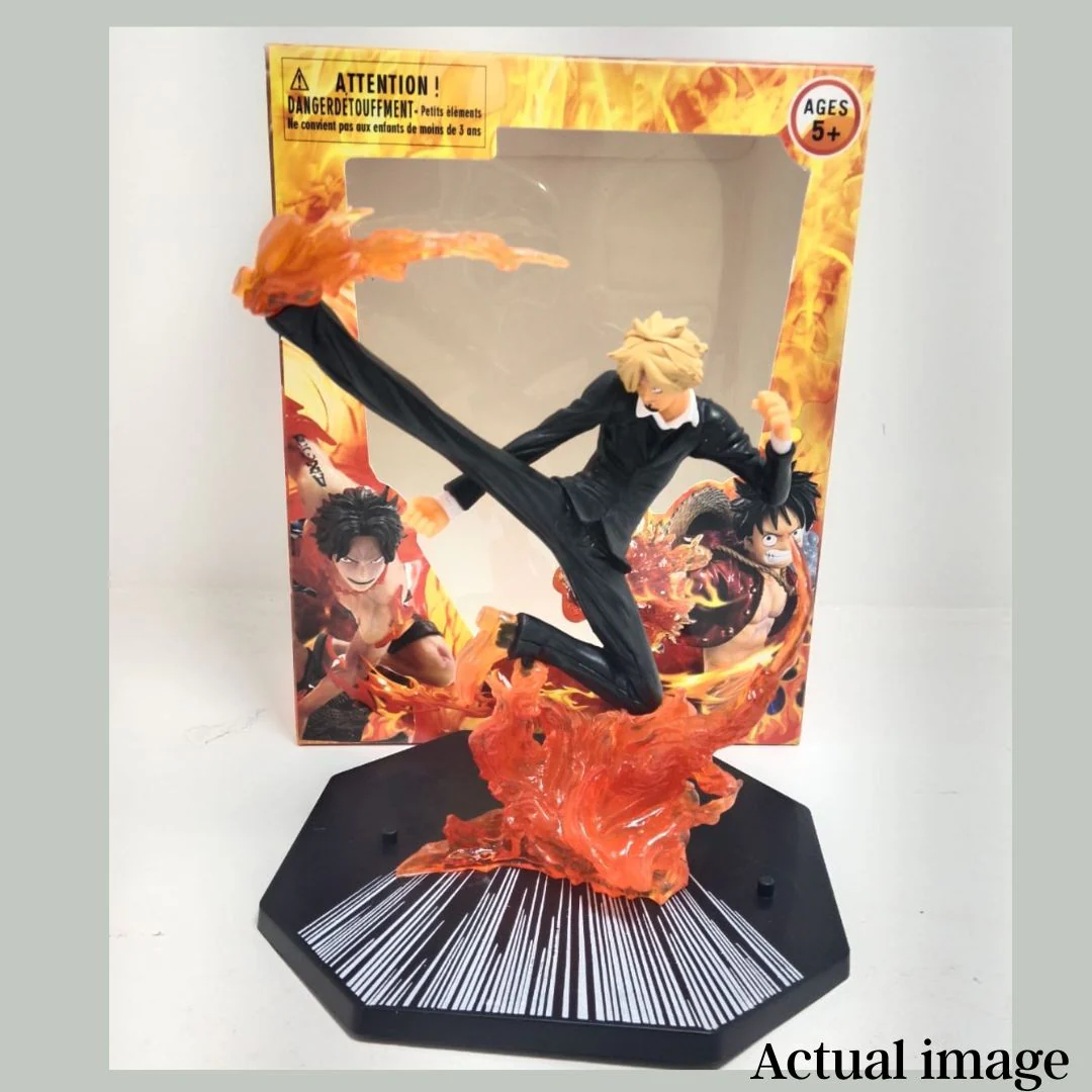 Sanji Diable Jambe Flame Kick PVC Figure - Image 3