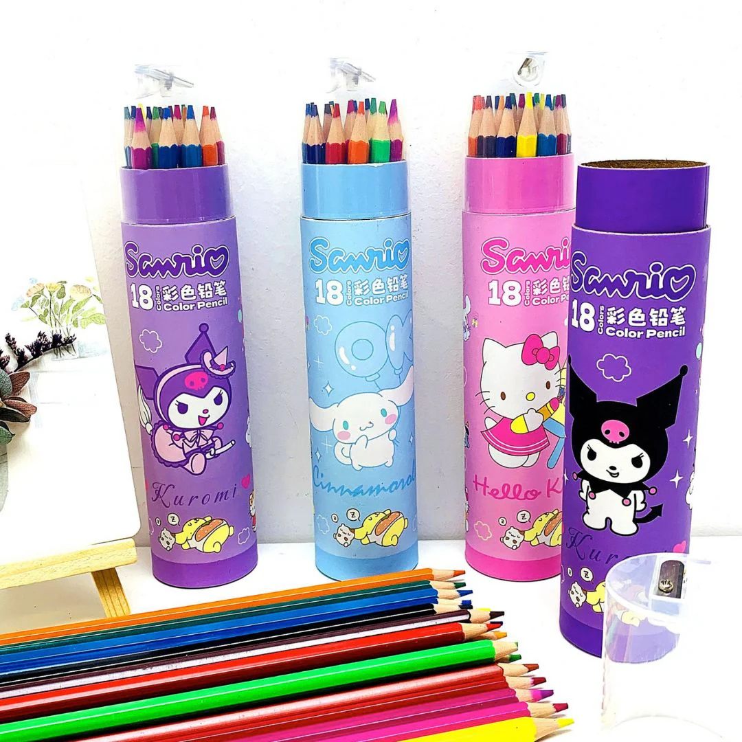 Sanrio Color Craze Colour Pencils – Smooth Blending Soft-Core Pencils - Image 2