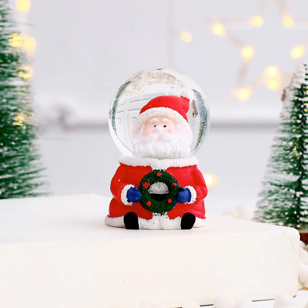 Santa Claus Snow Globe | Holiday Home Decor Gift Item - Image 4