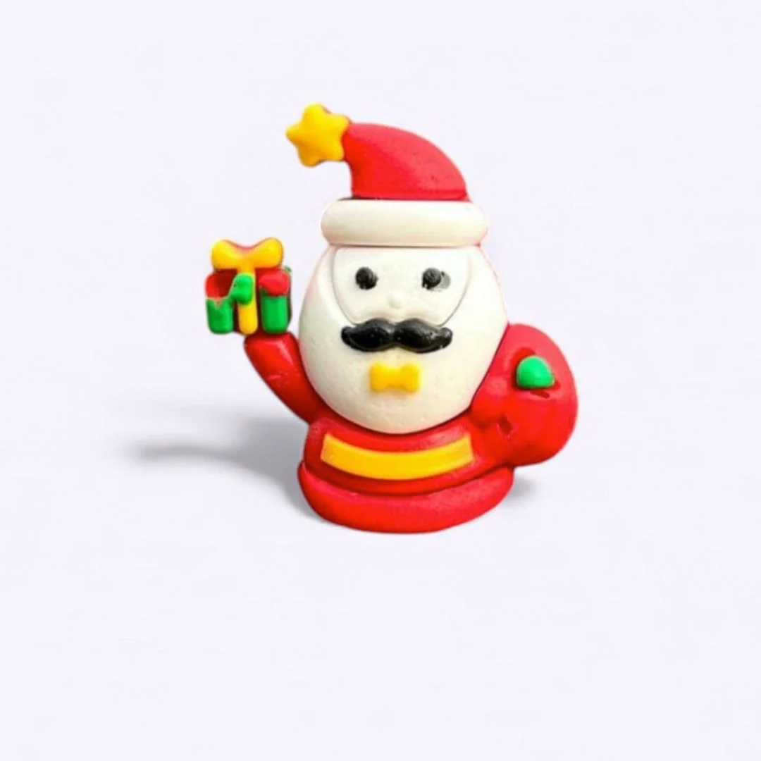Santa Pencil Topper Eraser – Cute Christmas Stationery Buddy (set of 2)