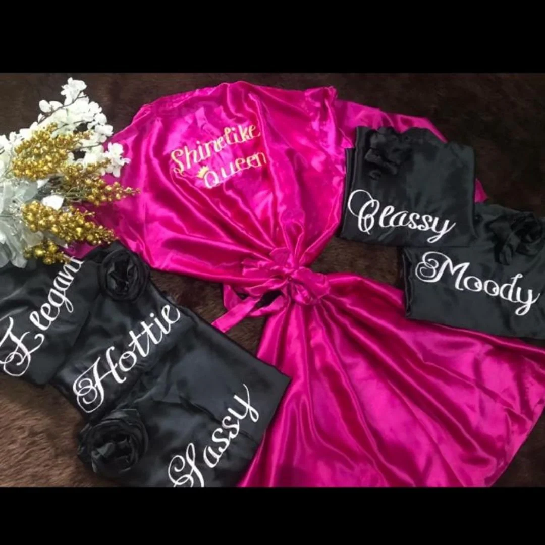 Wedding Ready - Satin Robe Sets (set of 6) - Image 2