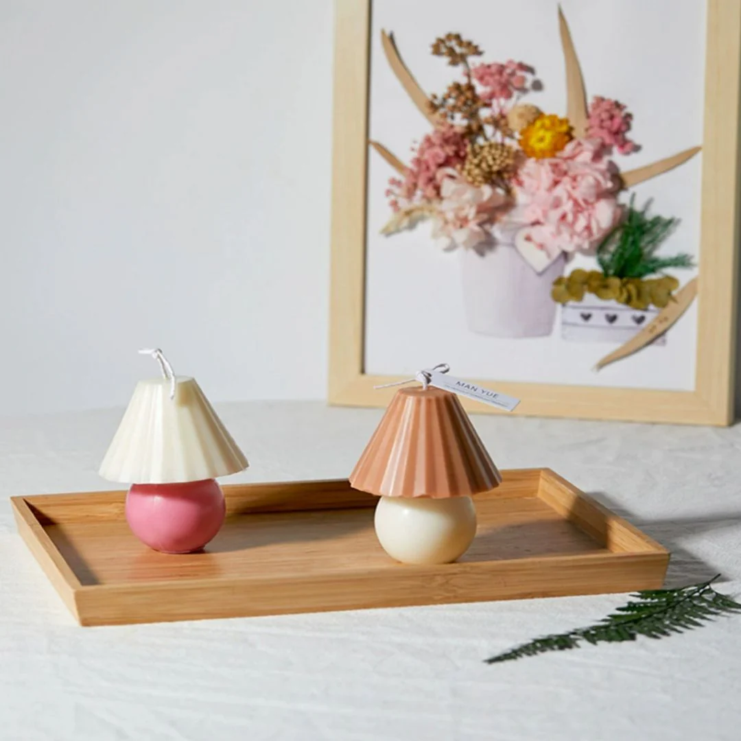 Scented Lamp-Shaped Candle | Home Décor & Aromatherapy - Image 3