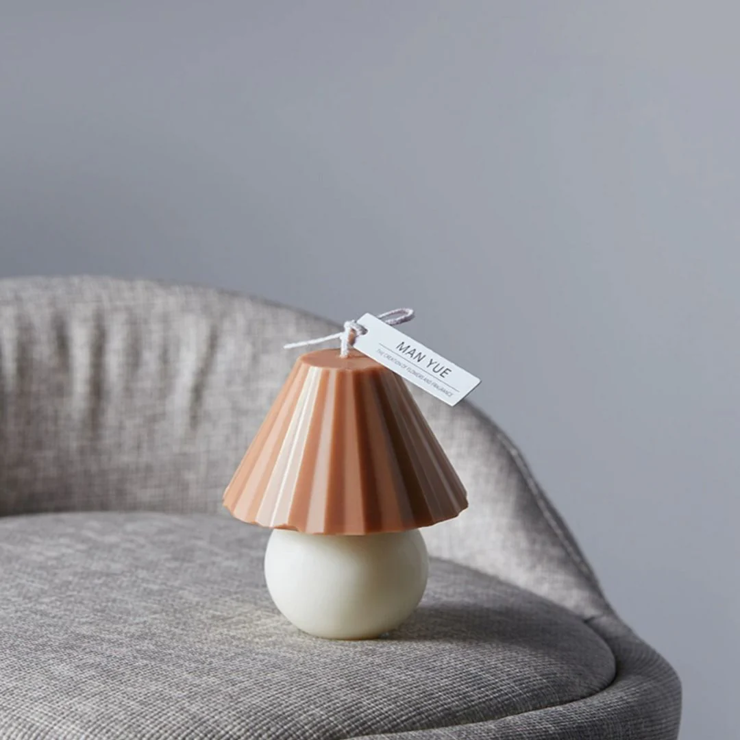 Scented Lamp-Shaped Candle | Home Décor & Aromatherapy - Image 4