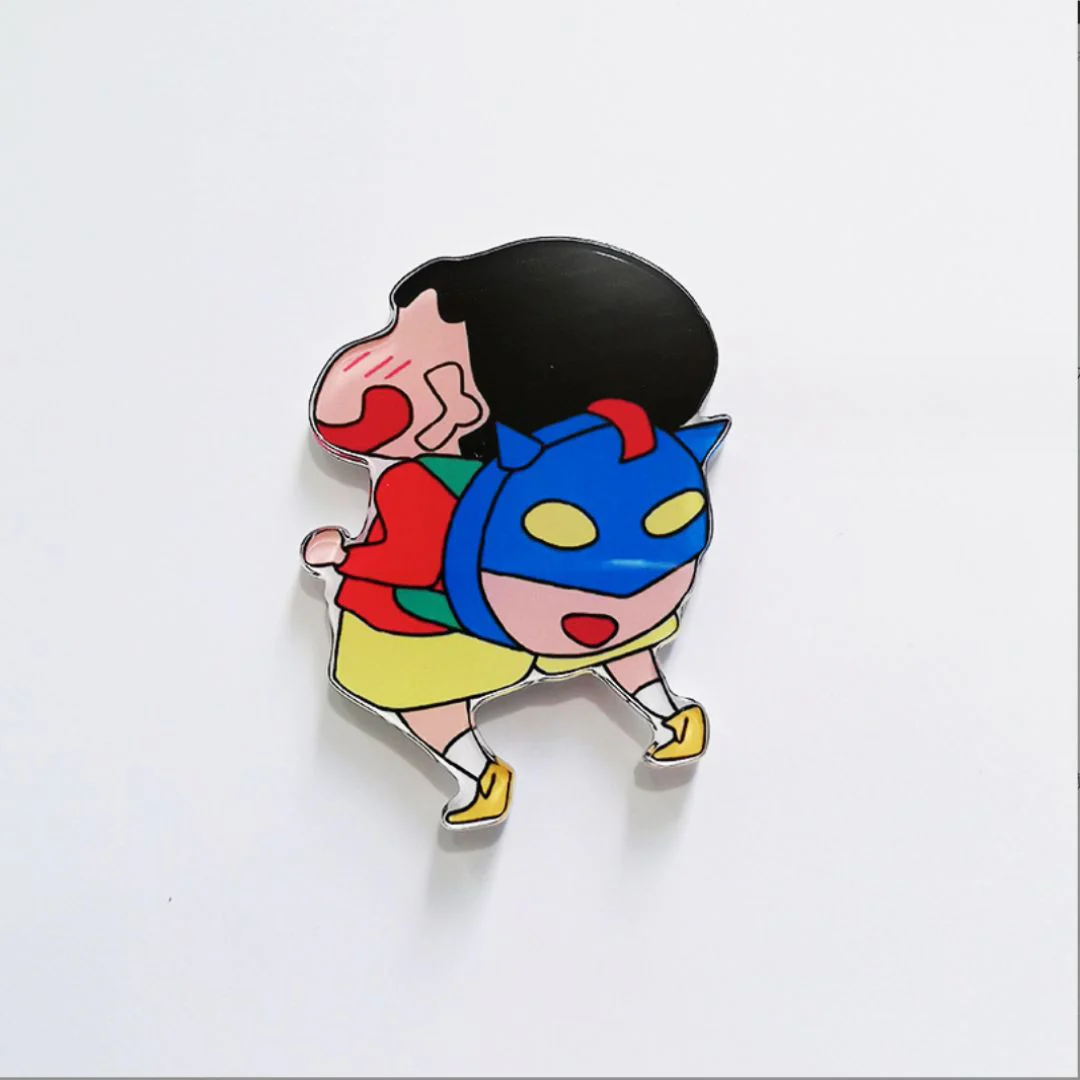 Kawaii Shin Chan Acrylic Badge | Acrylic Safety Pins for Crayon Shinchan Fans - Image 10