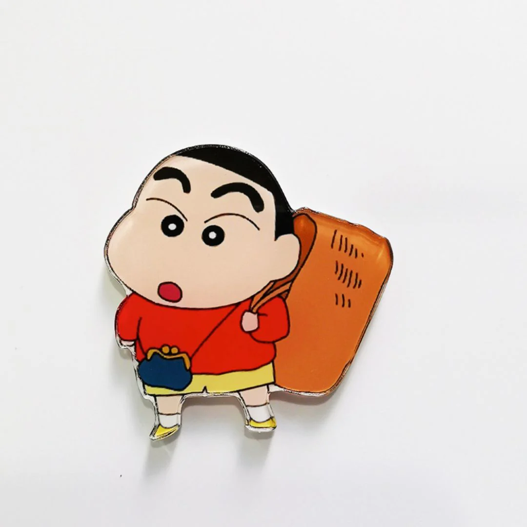 Kawaii Shin Chan Acrylic Badge | Acrylic Safety Pins for Crayon Shinchan Fans - Image 12