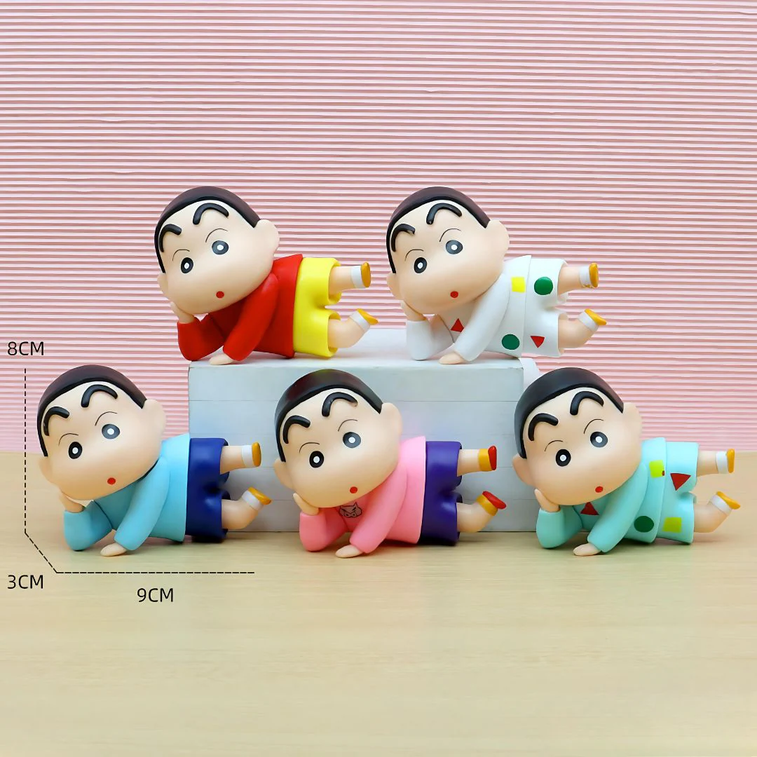 Shin-chan Relaxing Figure | Lying Down Pose - Image 2
