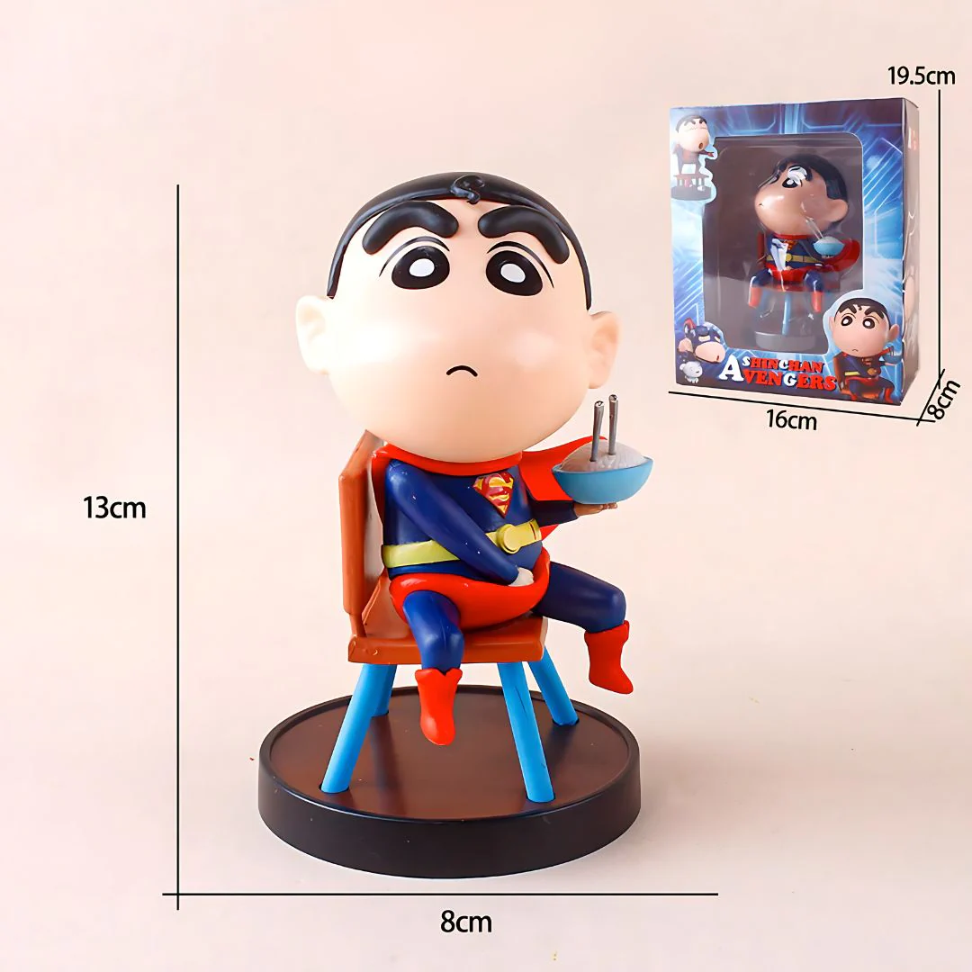 Shin Chan Superhero Figurine | Mischief and Mayhem Together - Image 5