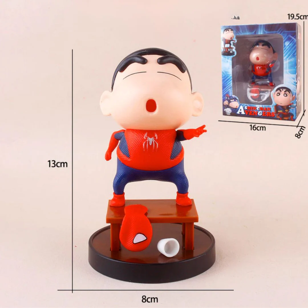 Shin Chan Superhero Figurine | Mischief and Mayhem Together - Image 6