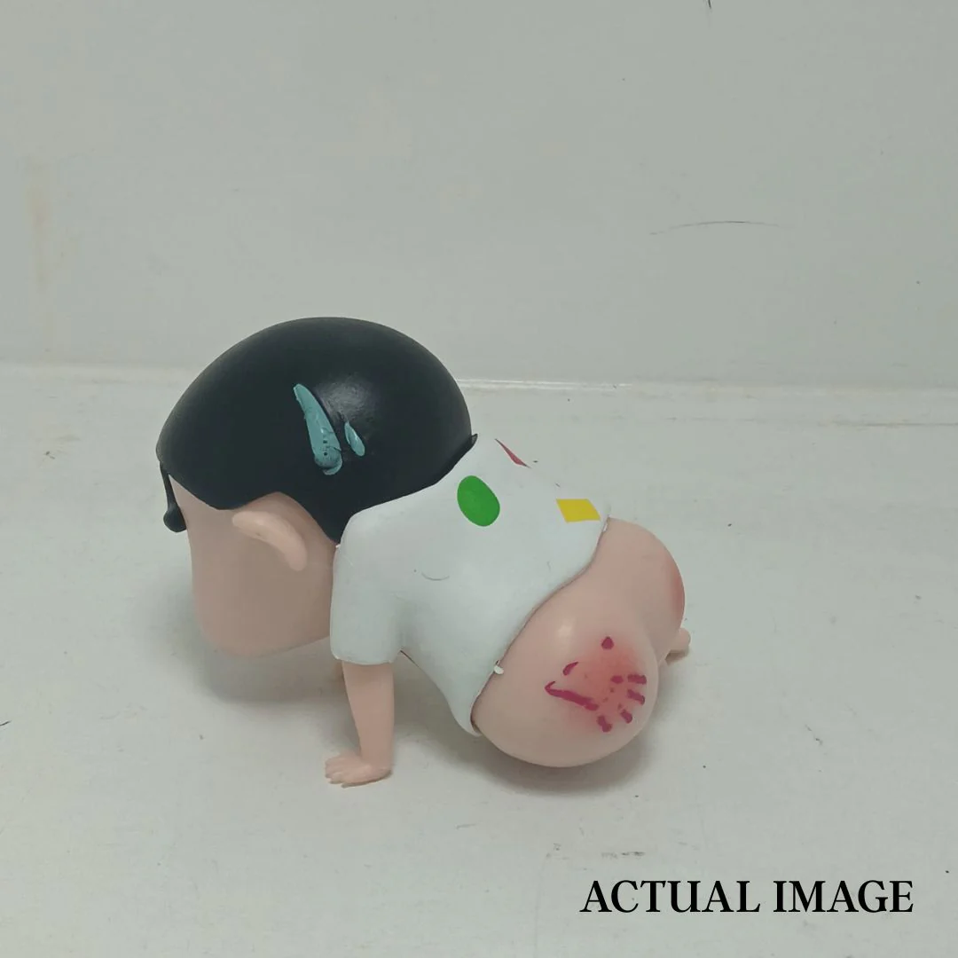 Shinchan Crawling Figurine with Blushed Bum – Comic Collectible Gift - Image 6