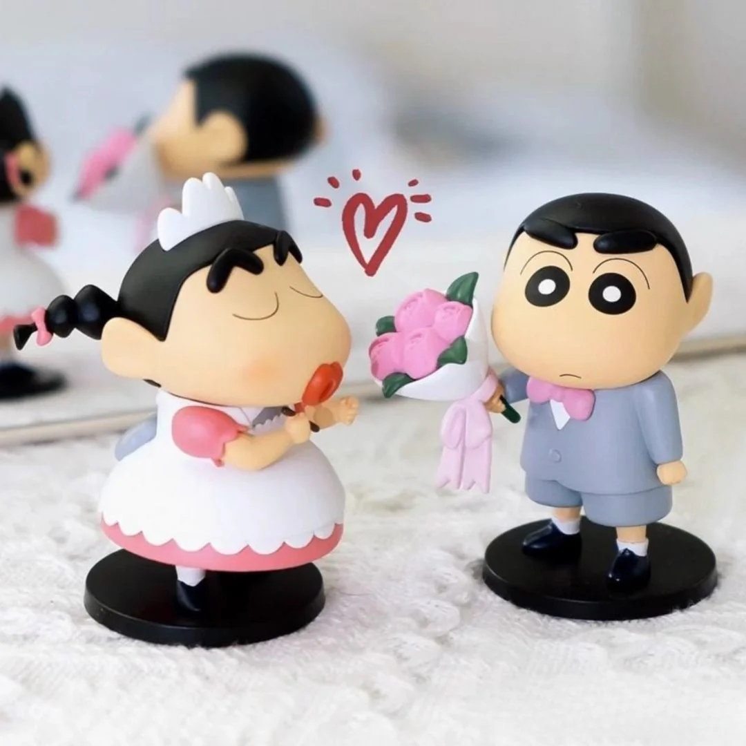 Shinchan Car Decor Figures | 8 cm Collectible Figurines - Image 4