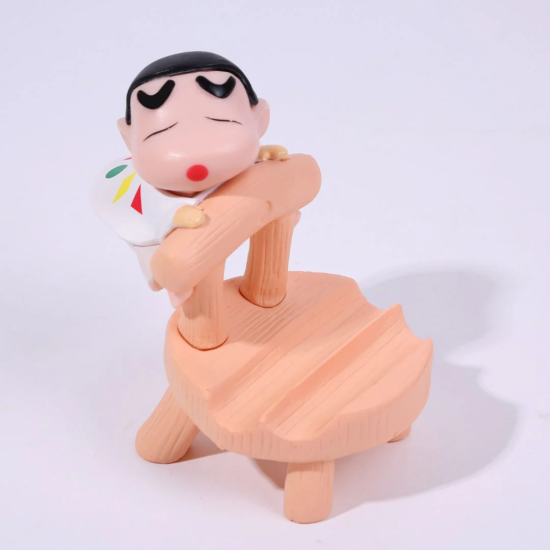Shinchan on Chair Phone Holder | Cute PVC Figurine Stand for Smartphones - Image 7