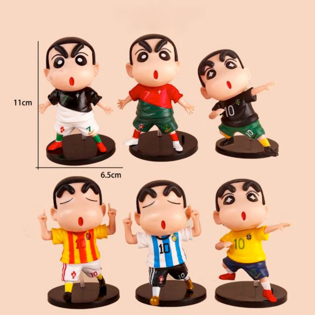 ShinChan Football Star Figurine | Soccer Lover Shinchan