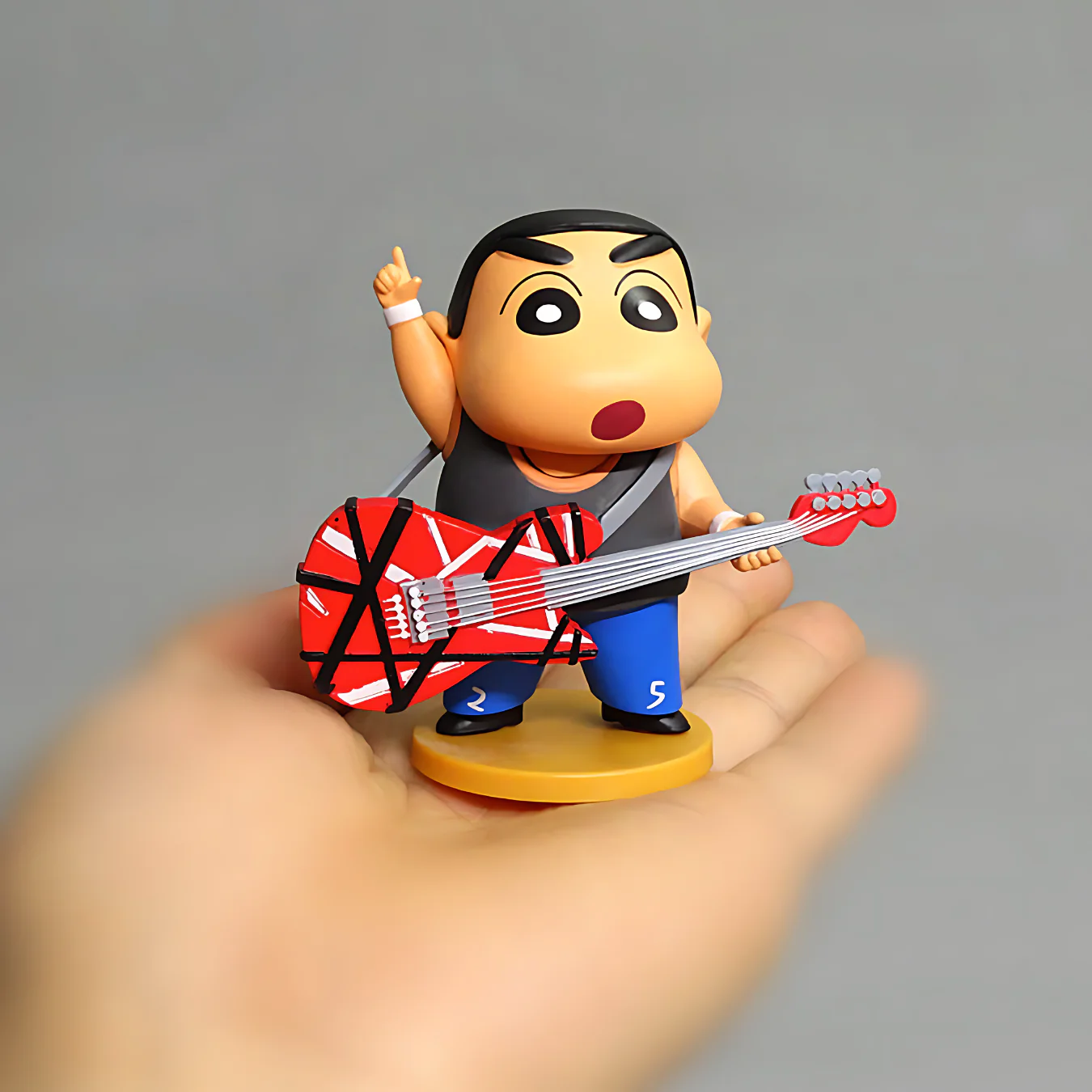Shinchan - Music Group Set | Gift for Music Lovers [Set of 6 Figures] - Image 3