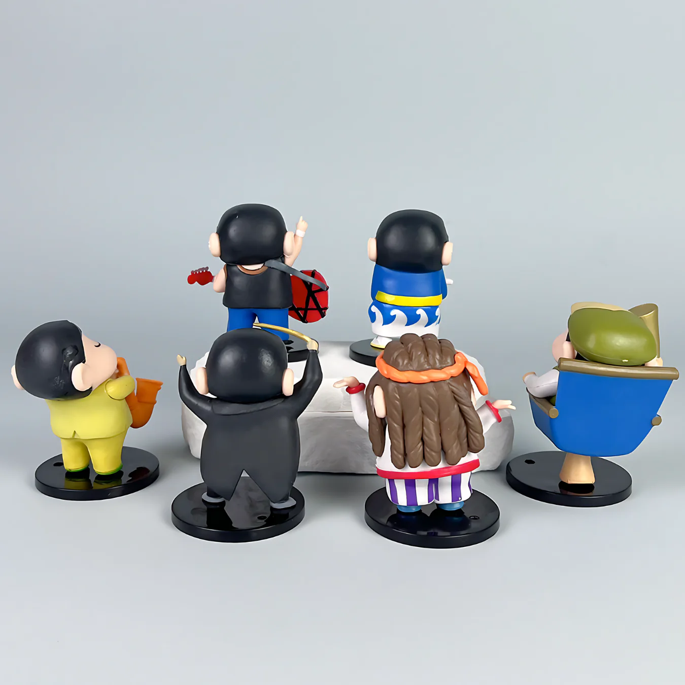 Shinchan - Music Group Set | Gift for Music Lovers [Set of 6 Figures] - Image 4