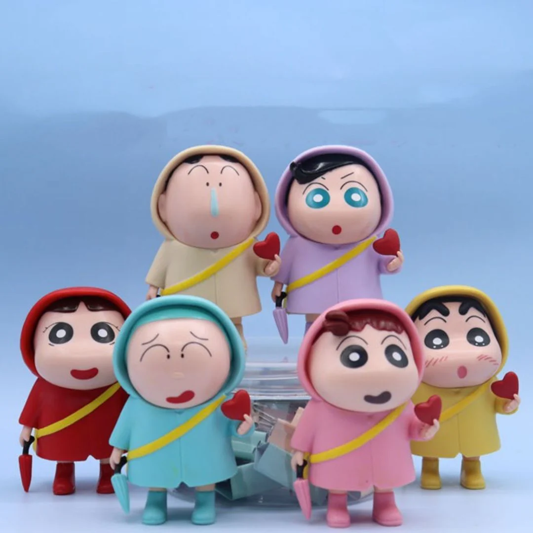 ShinChan n Friends - Monsoon Ready Figurine Set - Image 3