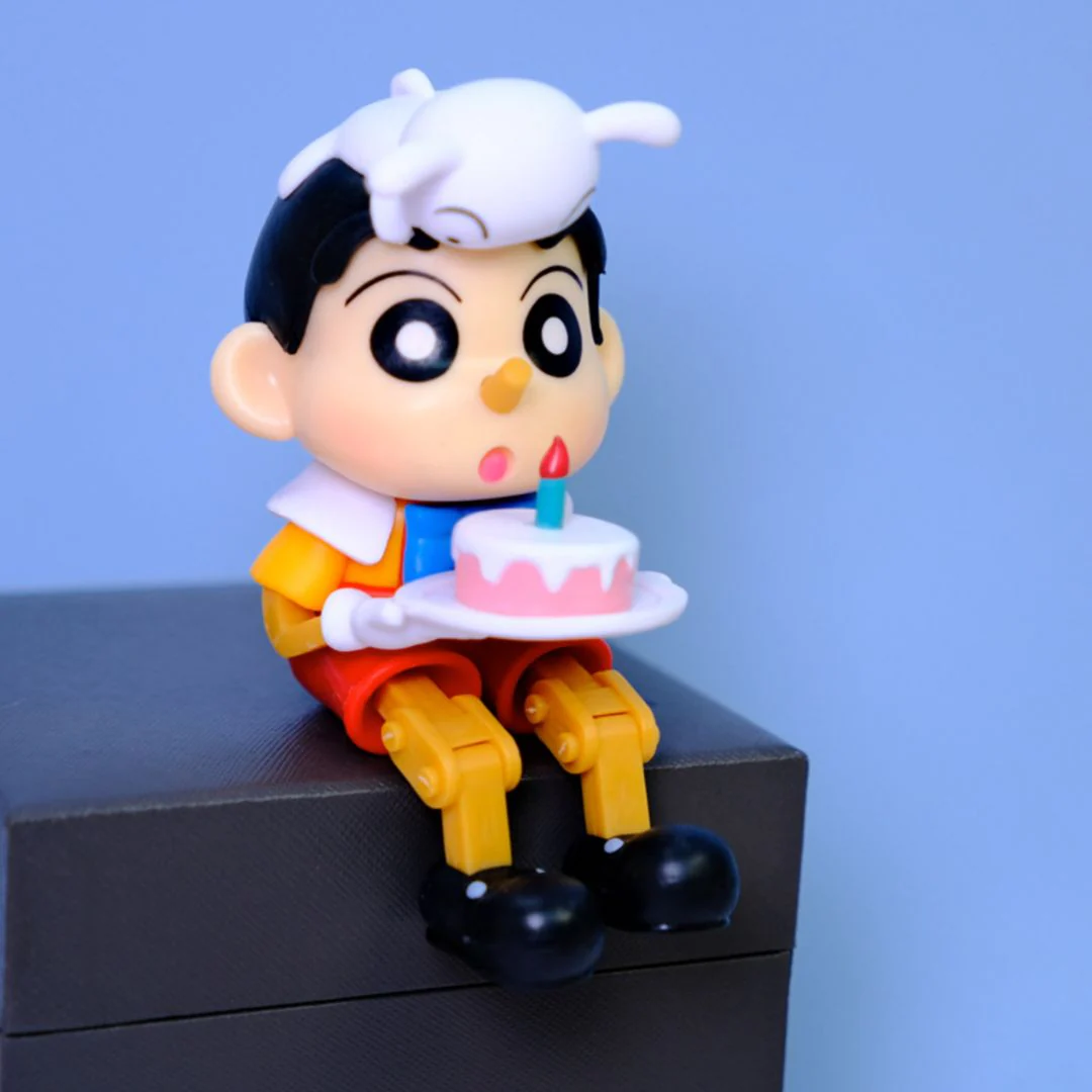 Shinchan Puppet Style Figurine | Cute Pinocchio Shinchan - Image 2