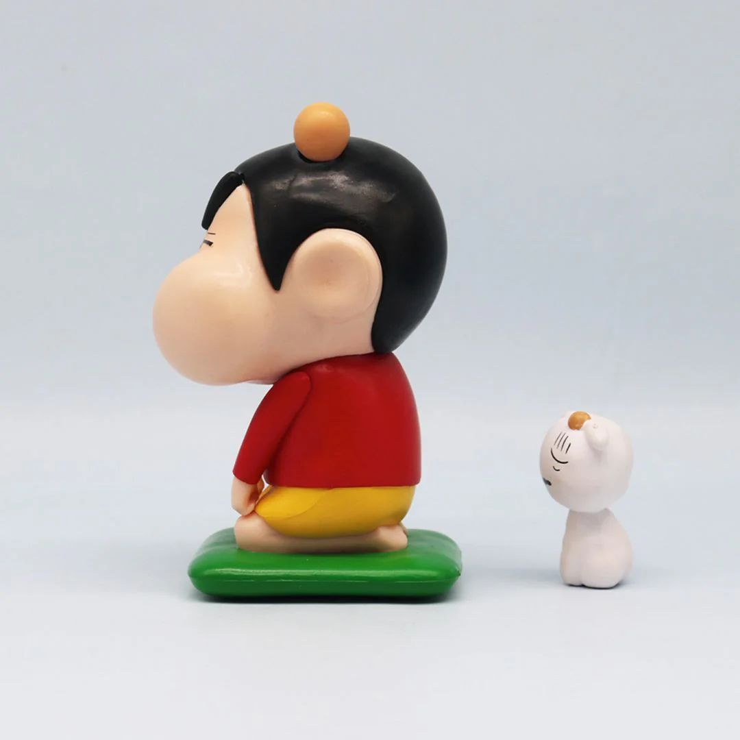 Shinchan Shiro - Angry and Hurt Figurine Set - Image 4