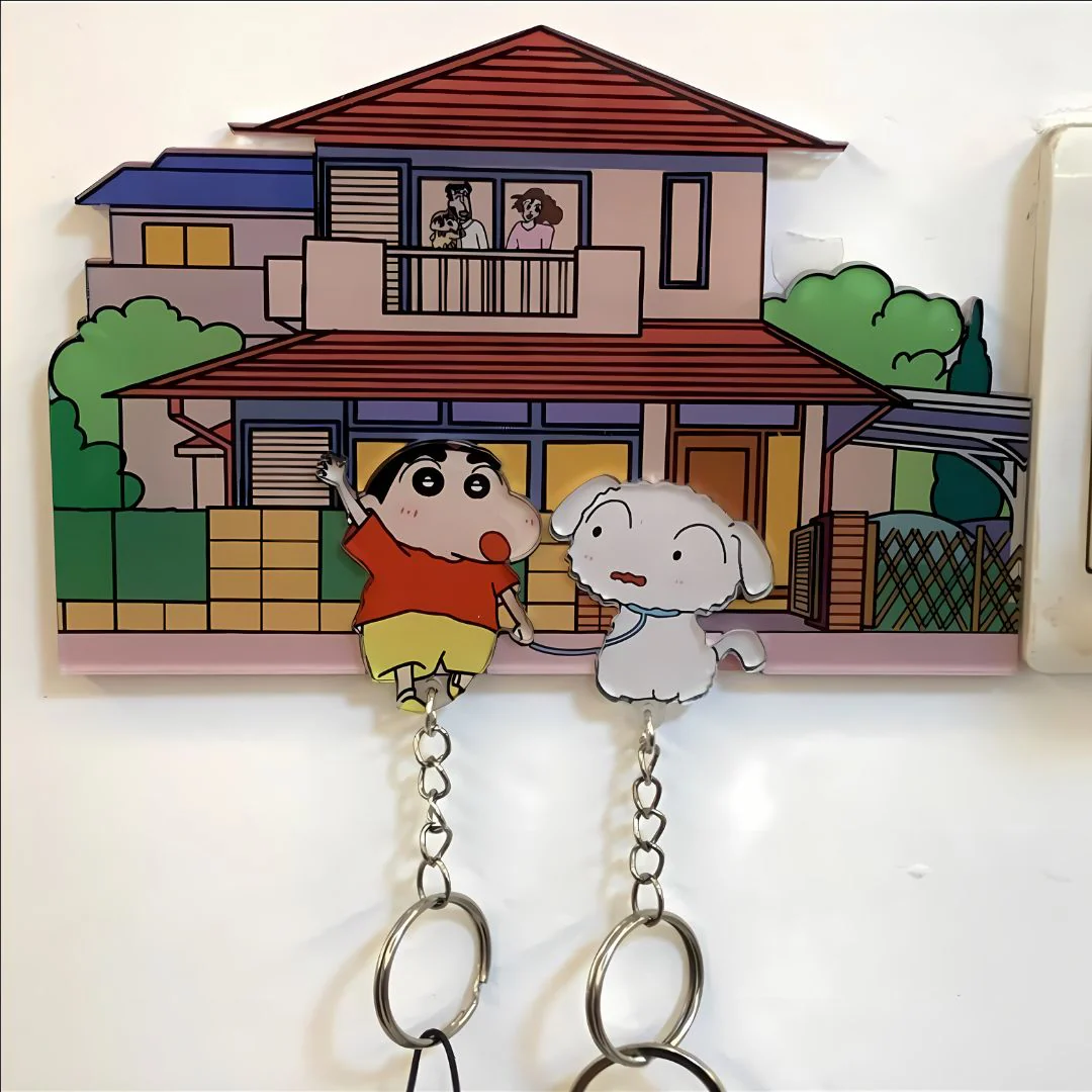 Shinchan Shiro Key Holder - Adorable Home Decor - Image 2