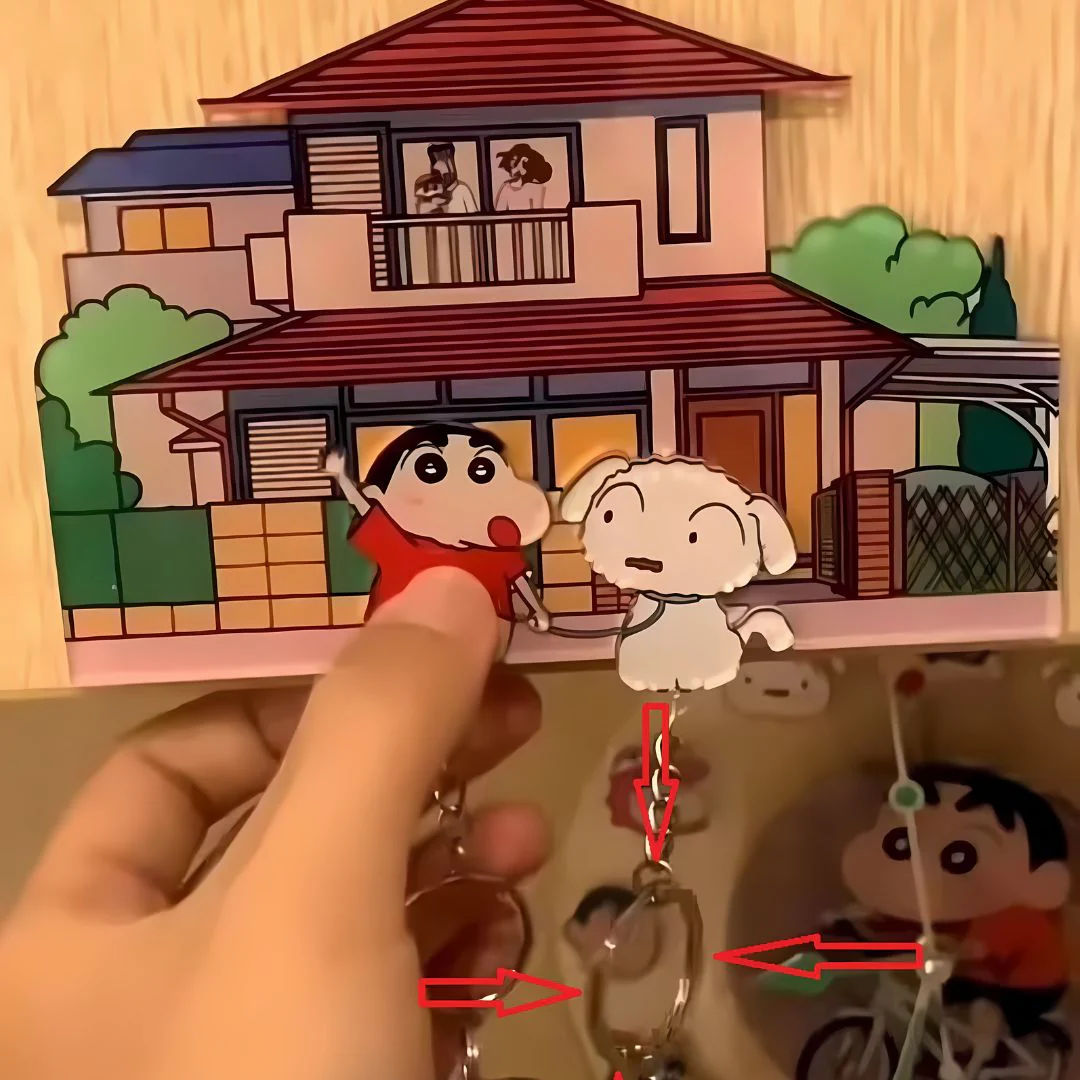Shinchan Shiro Key Holder - Adorable Home Decor - Image 3