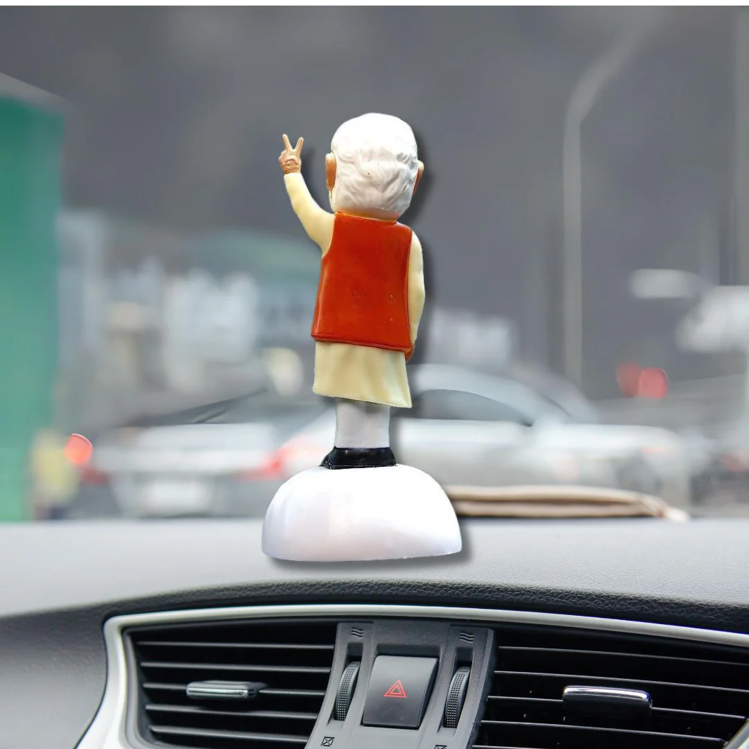 Shri Narendra Modi Bobblehead | Solar powered "Modi Laoxian" Figurine - Image 3