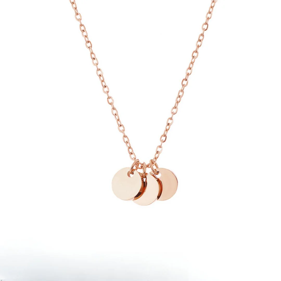 Signature Impressions Necklace | Personalized Initials Tag Necklace - Image 6