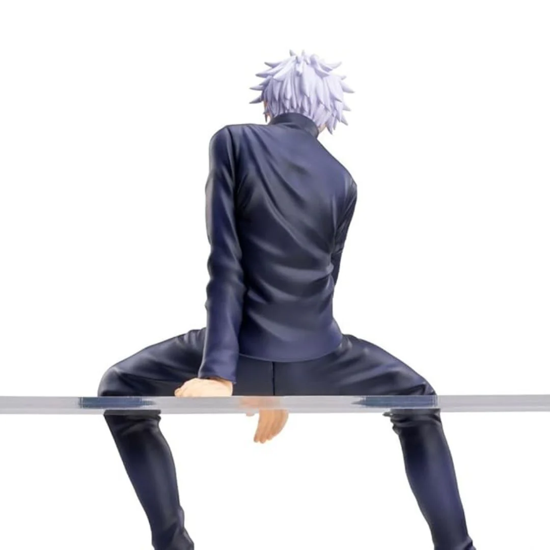Stylish Sitting Gojo Satoru Figure - Collectible PVC Action Figures - Image 4