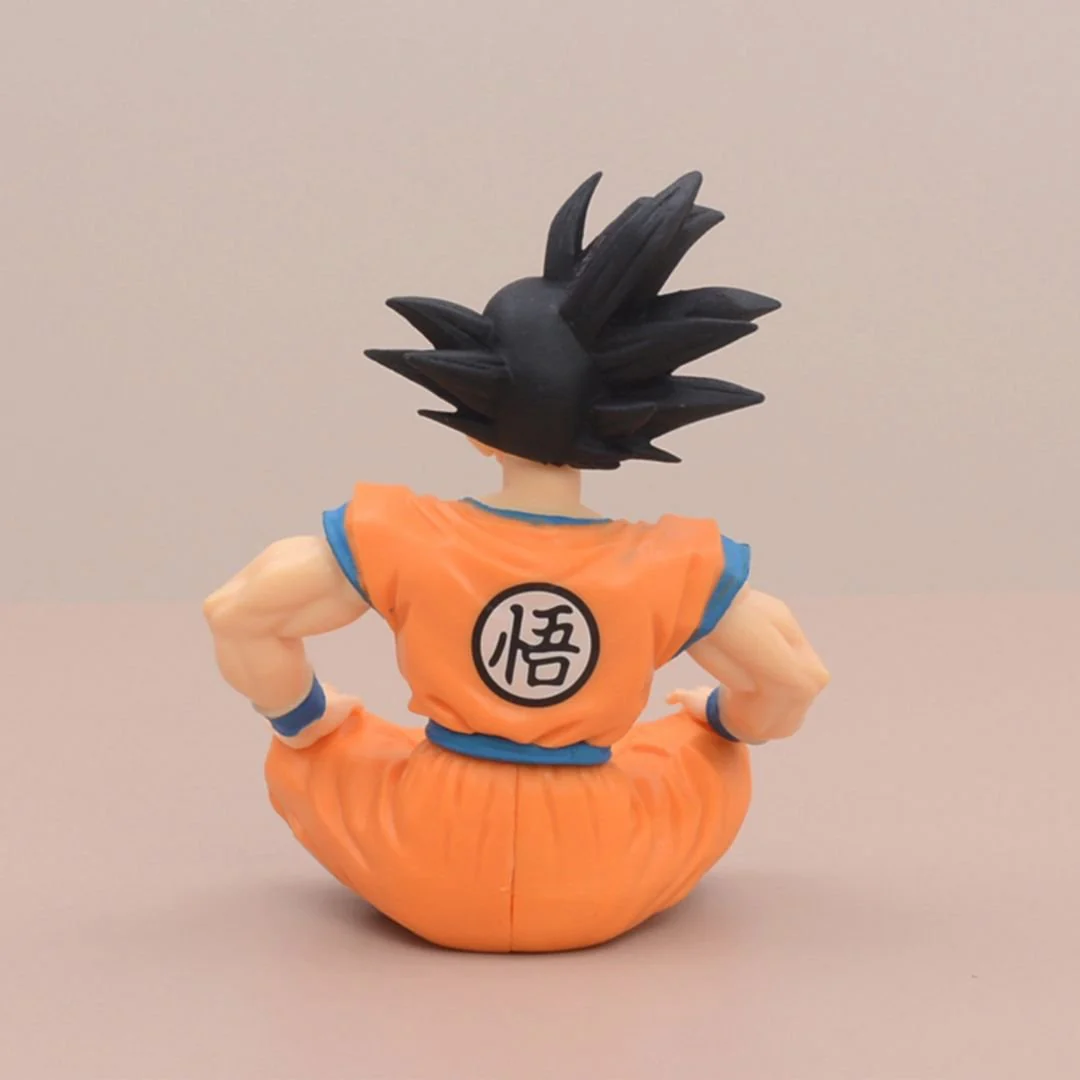 Sitting Goku Figurine [11 cm] PVC Figurine | Gifts for DragonBall Z Lovers - Image 4
