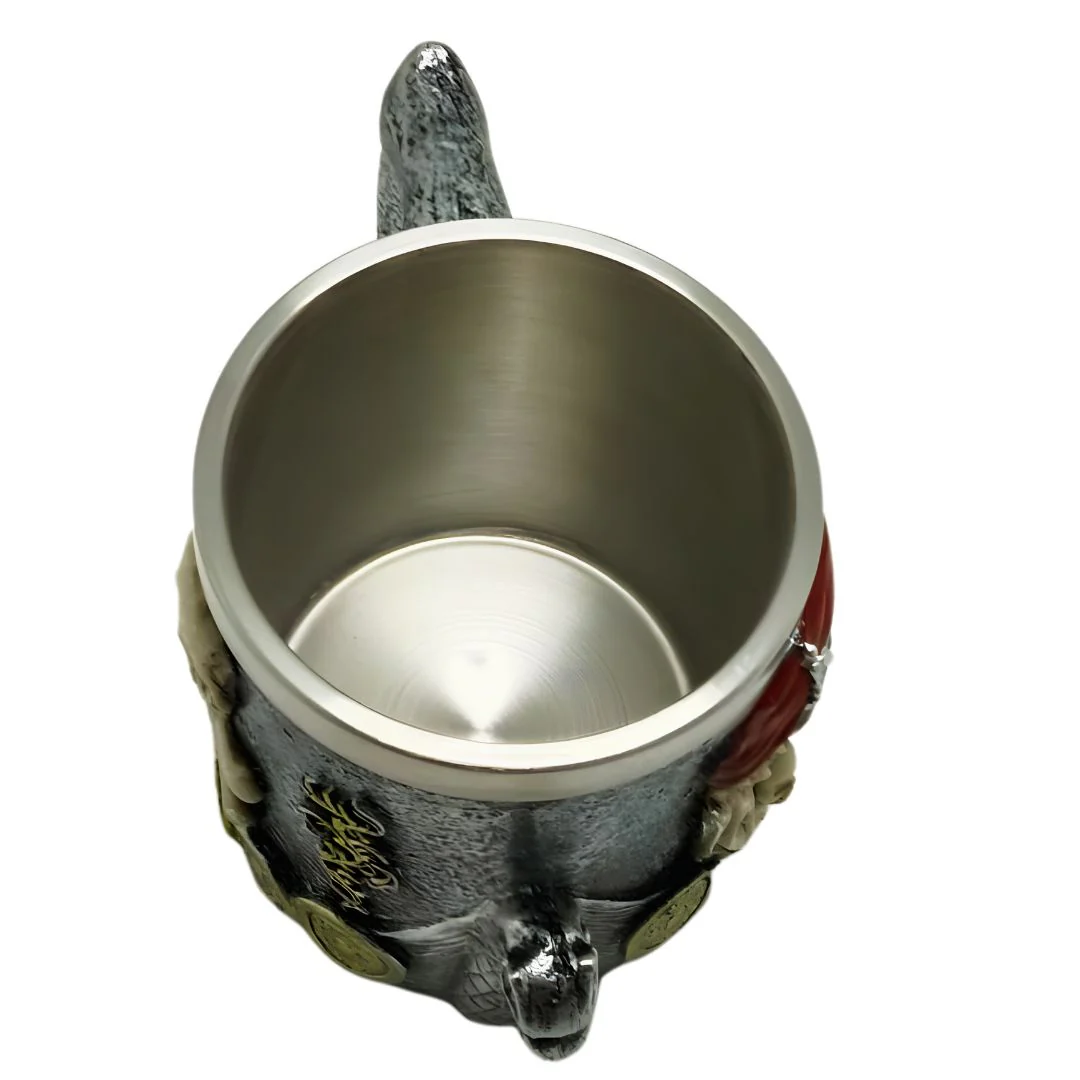Pirate Skull Warrior Collectible Mug - Image 3