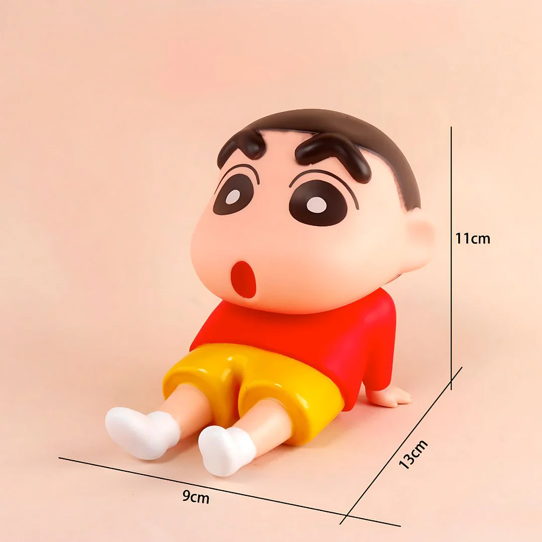 Sleepy ShinChan Mobile Holder | Sitting Figure Mobile Stand - Image 5