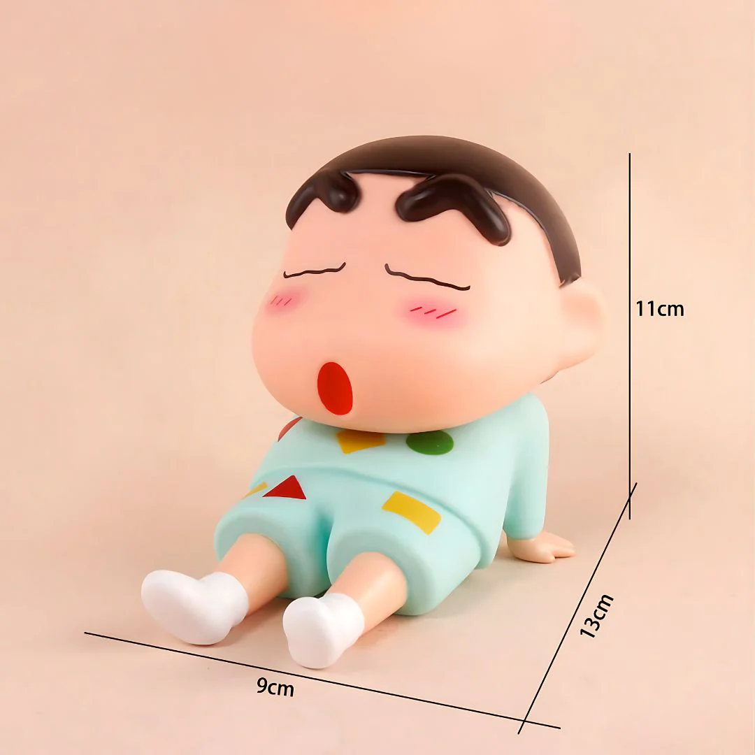 Sleepy ShinChan Mobile Holder | Sitting Figure Mobile Stand - Image 6