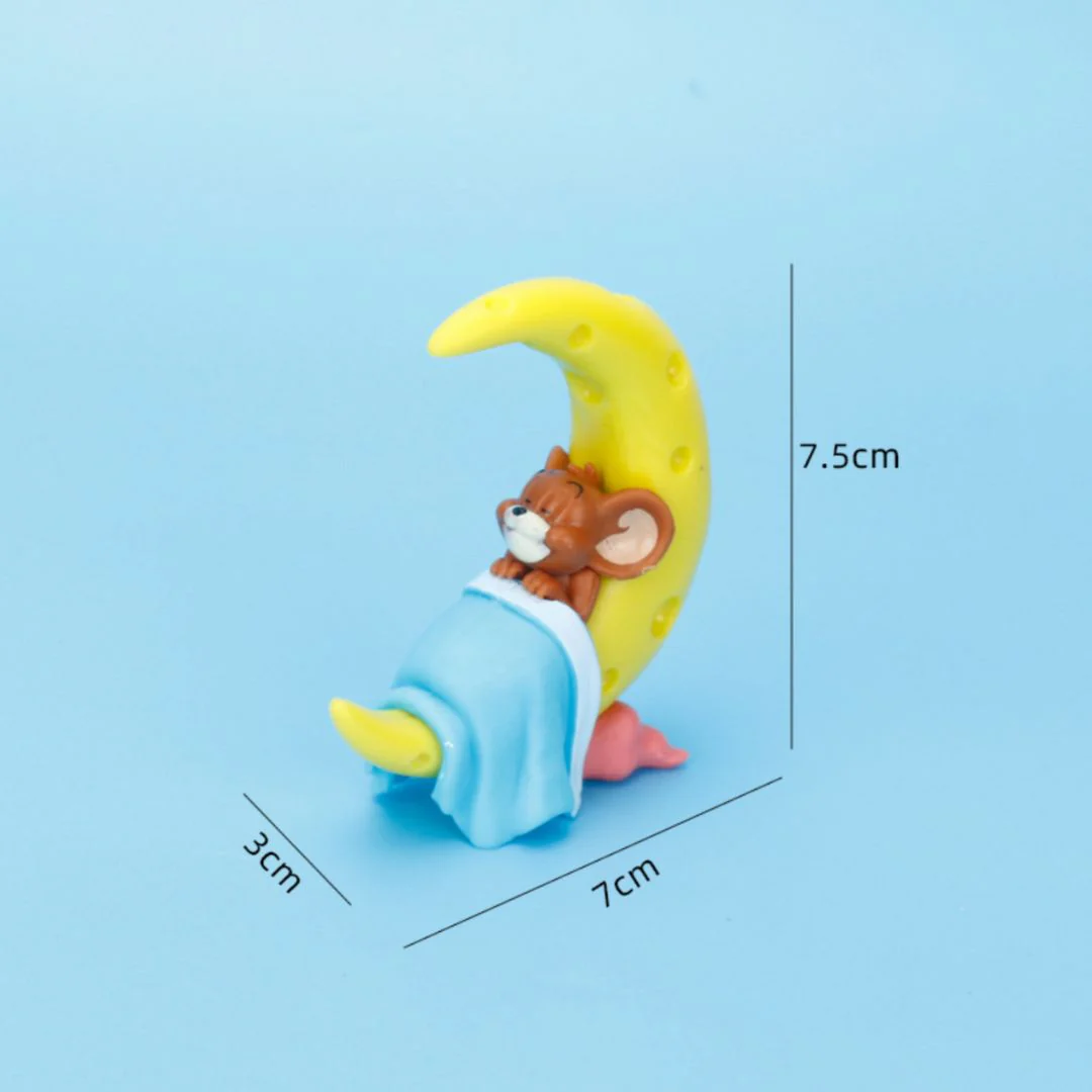 Sleepy Tom n Jerry Figurines | Cute Car Decor Gifts for Sleepy Heads - Image 10