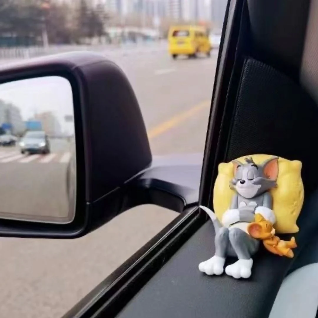 Sleepy Tom n Jerry Figurines | Cute Car Decor Gifts for Sleepy Heads - Image 4