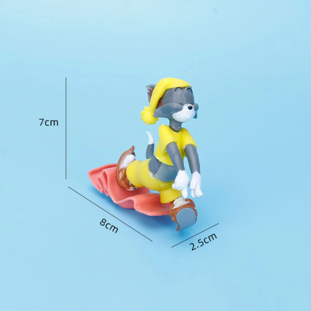 Sleepy Tom n Jerry Figurines | Cute Car Decor Gifts for Sleepy Heads - Image 5