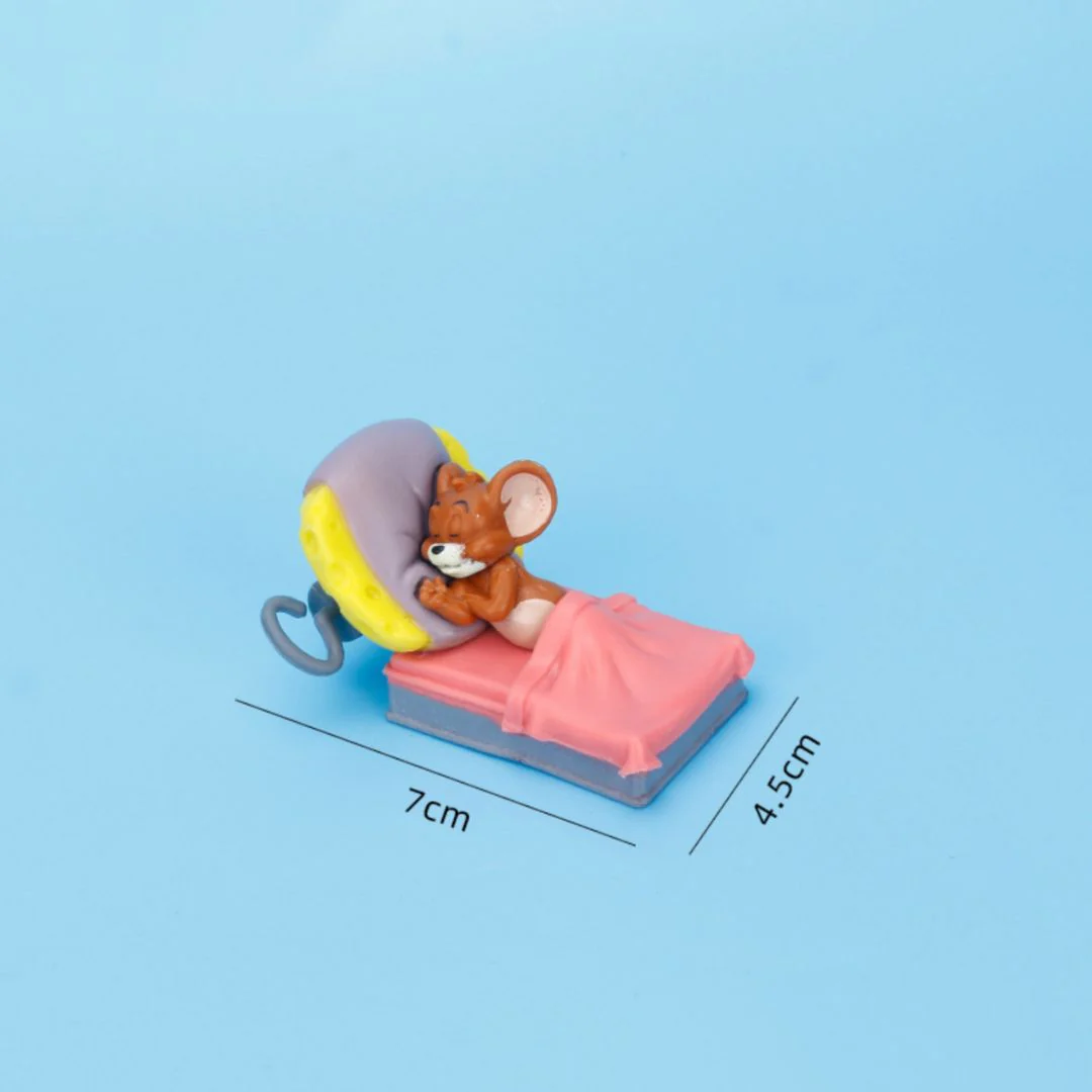 Sleepy Tom n Jerry Figurines | Cute Car Decor Gifts for Sleepy Heads - Image 6