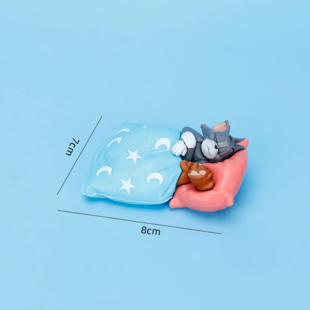 Sleepy Tom n Jerry Figurines | Cute Car Decor Gifts for Sleepy Heads - Image 8