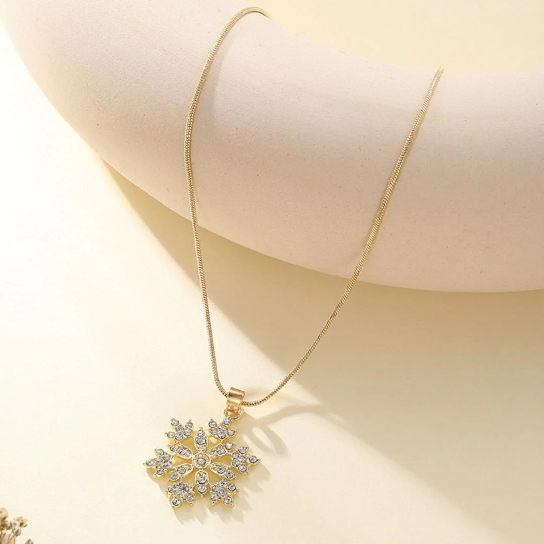 SnowFlake Design Jewellery - Pendant / Earrings - Sold Individually - Image 3