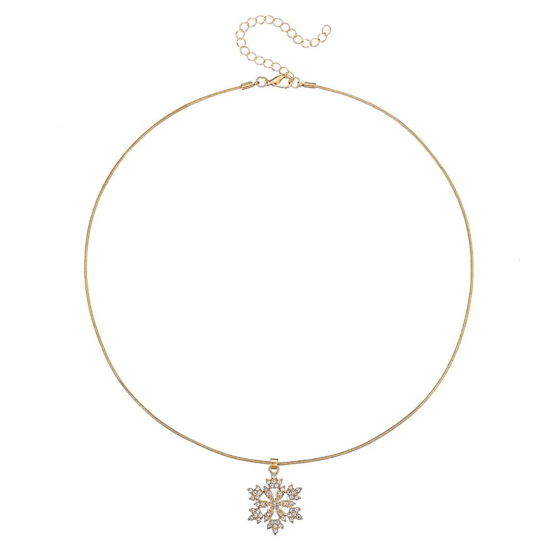 SnowFlake Design Jewellery - Pendant / Earrings - Sold Individually - Image 5