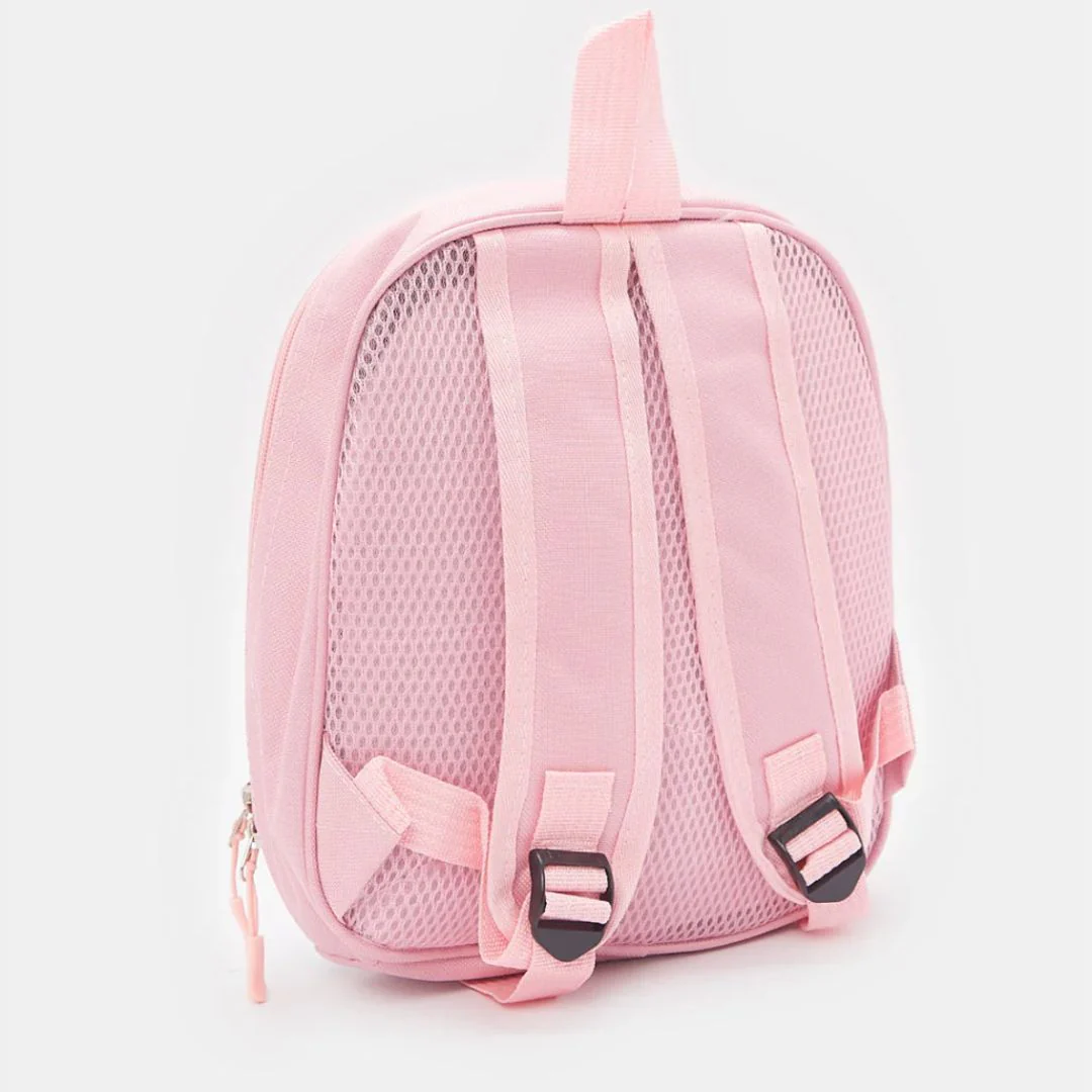 Snuggle Teddy Kids Backpack – Adorable Pink Preschool Bag - Image 3