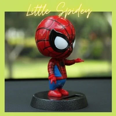 Spidey Bobblehead for Car (Solar Powered) - Image 2
