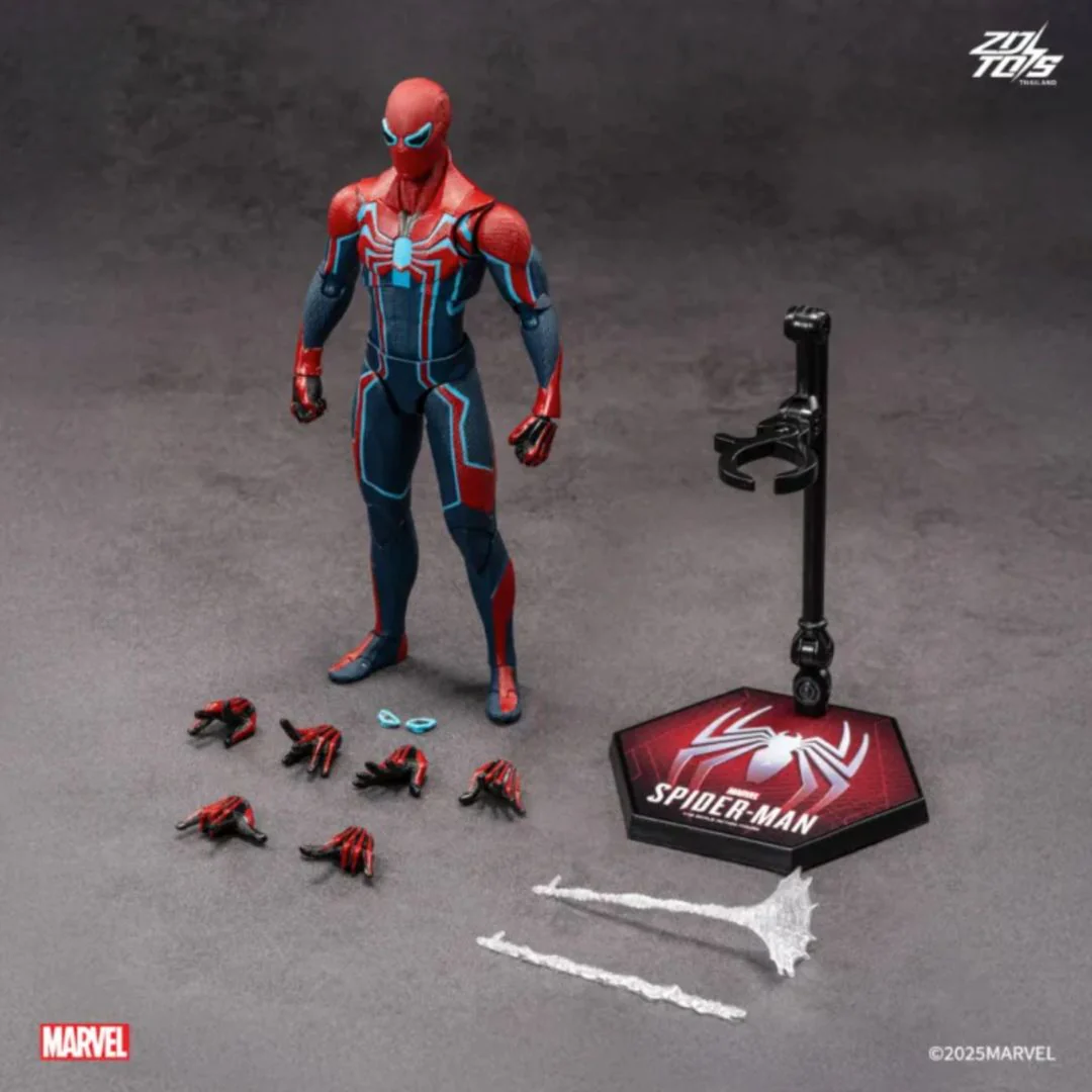 Spider Man Classic Suits Action Figure | Officially Licensed - Image 5